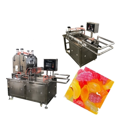 Automatische Manuelle Süßigkeitenmaschine Weichkautschukige Gummi-Gummi-Gelee-Harde Süßigkeitenmaschine für die Zuckerproduktion