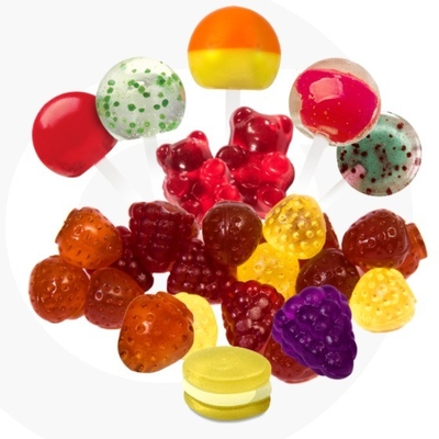 500 KG vollautomatische Gummi-Soft-Jelly-Süßigkeiten-Bärmachmaschine Einlagerungsanlage