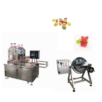 220V Gummy Bear-Maschine Süßigkeitenmachine Gummy Depositor-Maschine 1900*900*1620mm