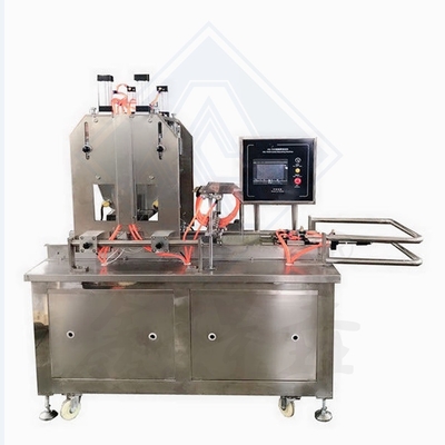 Hohe Produktivität Farbenreiche Rund-Quadrat-Süßigkeiten Gummi-Maschine Gelee Süßigkeiten-Machmaschine