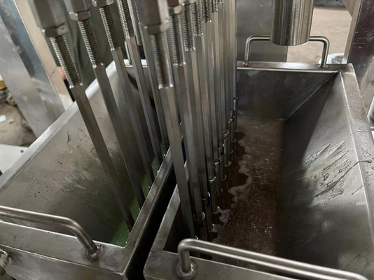 Maschinenfunktion Einlagerungsringe Kautschukmaschine zur Herstellung von Jelly Candy