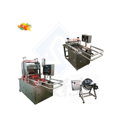 Maschinenfunktion Einlagerungsringe Kautschukmaschine zur Herstellung von Jelly Candy
