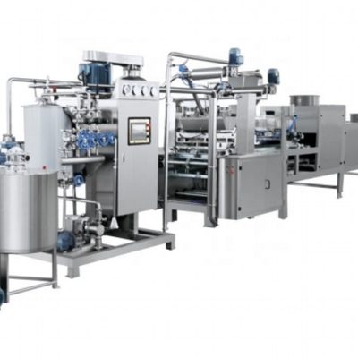 500 kg Süßigkeiten Füllmaschinen Produktionslinie für professionelle Gummy Candy Making