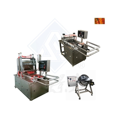 220V 3kw kommerzielle Ananas Soft Candy Maker Gummy Candy Machiner mit Design