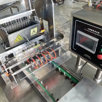 Soft Candy Produktionslinie Automatische Gummy Candy Bärmachmaschine 1900*900*1620mm