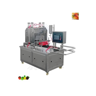 Hohe Produktivität Soft Candy Maker für die Herstellung von Bohnen Äpfel Gummi Candy