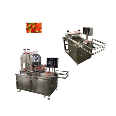 500 kg Kapazität Ringe Bär Pizza Gummi Süßigkeiten Herstellungsmaschine für Zucker-basierte Süßwaren
