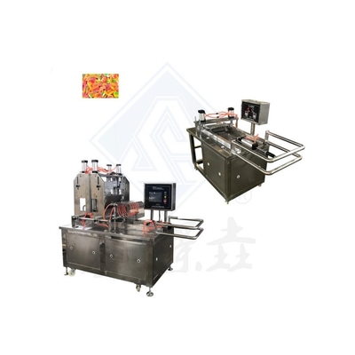 Hohe Produktivität Soft Candy Maker für die kommerzielle Produktion von Gummibohnen, Kugeln und Ringen