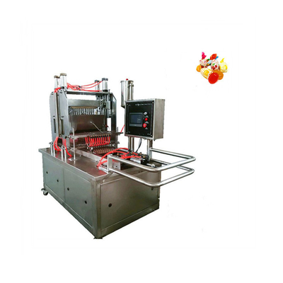 Halbautomatische Blueberry Soft Jelly Candy Gummy Candy Machinery mit Verbrauch