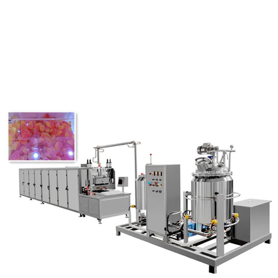 Multifunktionale Gummy Mint Süßigkeiten Automatische Maschine mit Pektin Rohstoff