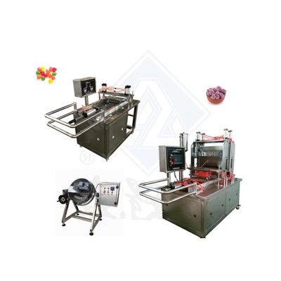 Einlagerungsmaschine Funktion Gummy Candy Making Machine 500kgs für Apfelringe Süßigkeiten