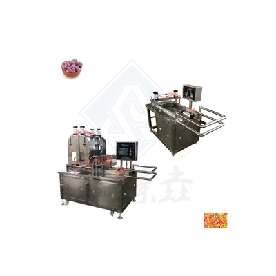 Einlagerungsmaschine Funktion Gummy Candy Making Machine 500kgs für Apfelringe Süßigkeiten