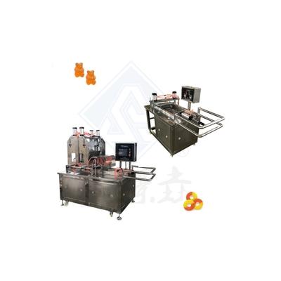 Einlagerungsmaschine Funktion Gummy Candy Making Machine 500kgs für Apfelringe Süßigkeiten