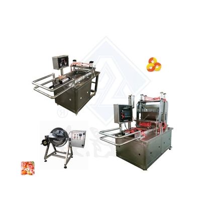 1900*900*1620mm Bärenblätter Süßigkeiten Einlagermaschine Gummi-Süßigkeiten Machmaschine Multifunktionell