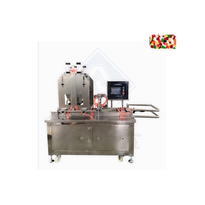 Edelstahl 1900*900*1620mm Sortierte Gummies Depositierung Maschine für Gummy Candy Making