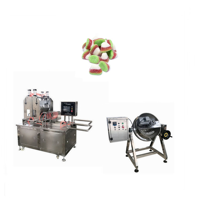 20-50 kg/h verschiedene Soft Candy Depositing-Maschinen für die industrielle Jelly Candy-Produktion