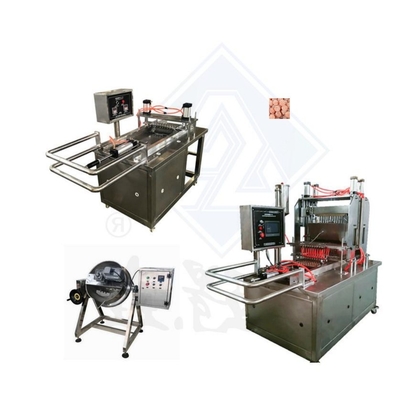 50 kg/h Gummy Candy Depositing Machine aus Edelstahl für den Einzelhandel
