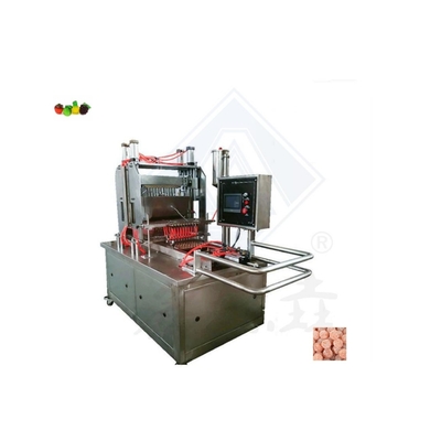 Halbautomatische Soft Jelly Gummy Candy Machinery 50 kg/h in 1900*900*1620mm Größe