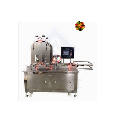 20-50 kg/h Multifunktionale Sortierte Fruchtbohnen Kaugummi Depositor Gelee Kaugummi Süßigkeitenmachine