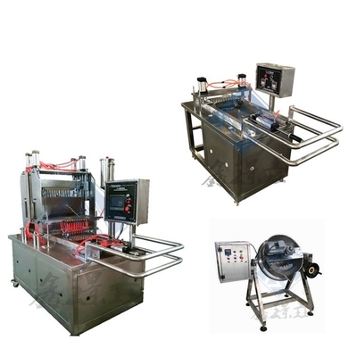 500 kg automatische industrielle elektrische Gummi-Süßigkeitsmaschine zur Herstellung von Gelee und Hartsüßigkeiten