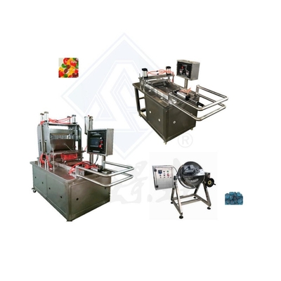 Doppelfarbige Gummies Depositor Jelly Gummy Candy Machinery Multifunktionsmaschinen