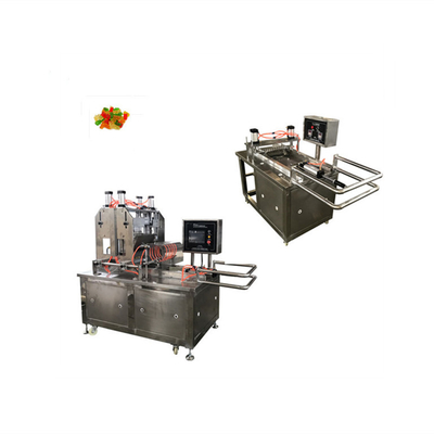 Doppelfarbige Gummies Depositor Jelly Gummy Candy Machinery Multifunktionsmaschinen