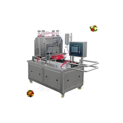 Doppelfarbige Gummies Depositor Jelly Gummy Candy Machinery Multifunktionsmaschinen