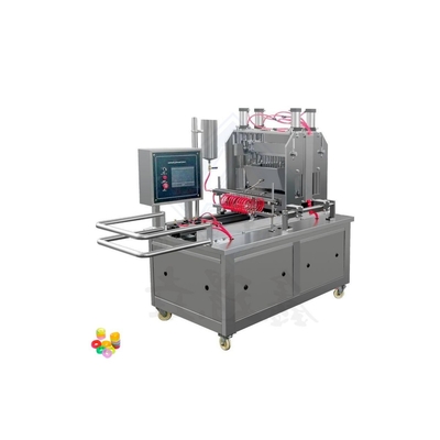 Doppelfarbige Gummies Depositor Jelly Gummy Candy Machinery Multifunktionsmaschinen