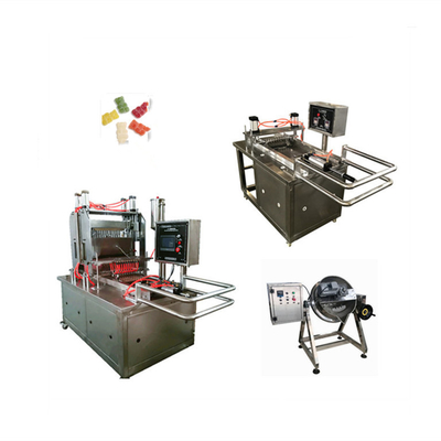 500kg kommerzielle Gummies Depositierung Gelee Gummy Candy Making Maschine für die Leistung