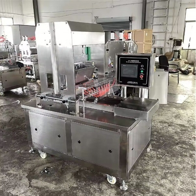 20-50 kg/h Automatische Lollipop-Machmaschine mit Mehrzweckgummi-Süßigkeitsmaschine