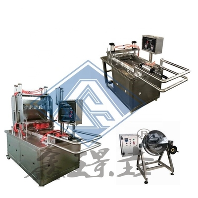 Soft Candy Making Machine Halbautomatische Gelatine Soft Sugar Süßigkeiten verkaufende Maschine