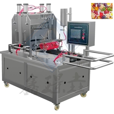 Edelstahl Automatische Hard Candy Making Machine leicht zu reinigen 1900*980*1700mm