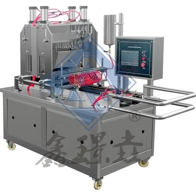Halbautomatische Gel-Maschine für das Vergießen von kleinen, harten, weichen Süßigkeiten
