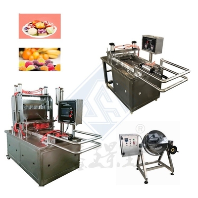 1.5KW/220V Gummy Making Machine für die vollautomatische Herstellung von Hartschukerkonserven