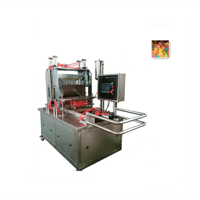 220V Sortierte Gummies Depositieren Weichbohnen Bären Gummi Süßigkeiten Depositieren Maschine 20-50kg/h