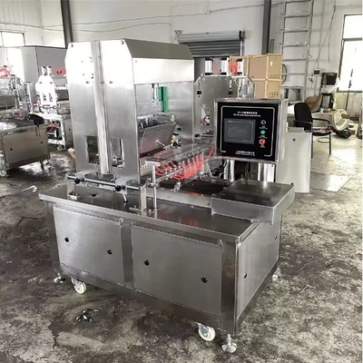 Halbautomatischer Glucose Gummy Candy Depositor für anpassbare Zuckergel-Fudge-Dosen