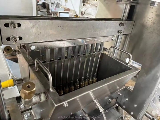 Mechanische Hard Candy Gießmaschine für hohe Produktivität 40-50kg/h Produktionslinie