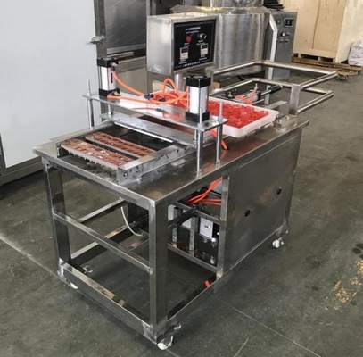Gel-Fudge-Produktionslinie mit halbautomatischem Servo-Gießen und Pigment-Rohstoff